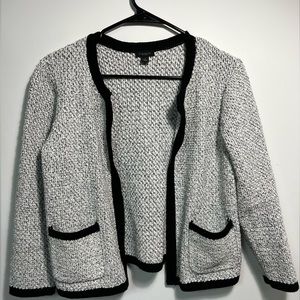 S Ann Taylor jacket is super cute and posh.